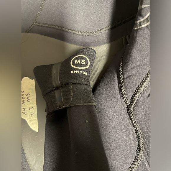 O’Neill 4/3MM Men’s MS Back Zip Full Wetsuit - Picture 4 of 8